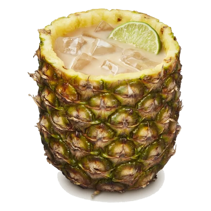 Pina Colada Cocktail (Cuban Style)