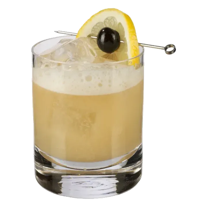 Whiskey Sour (no added sugar and low-calorie)