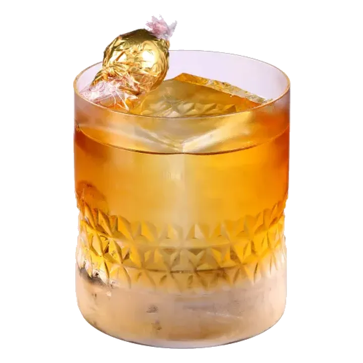 Salted Caramel Rum Old Fashioned