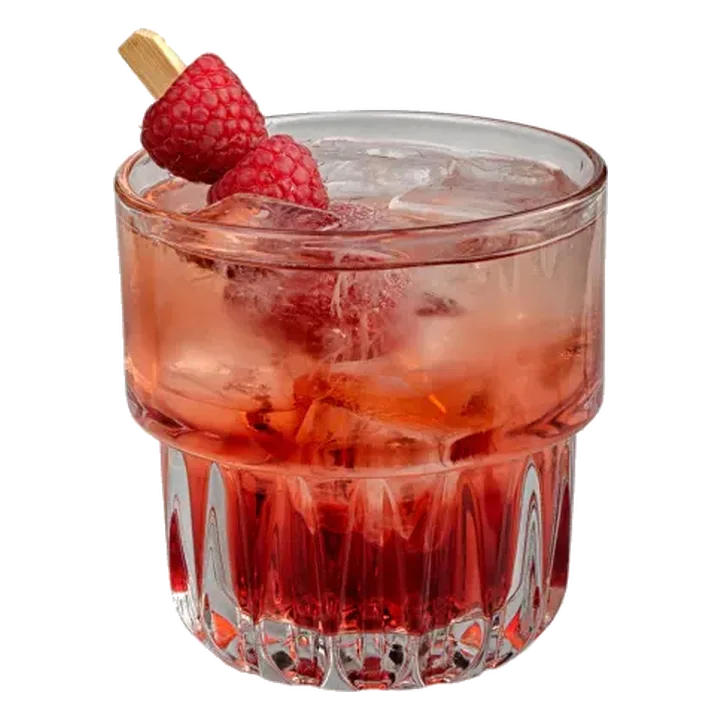 Raspberry Frangipane Spritz