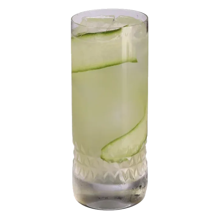 Cucumber Rum Collins