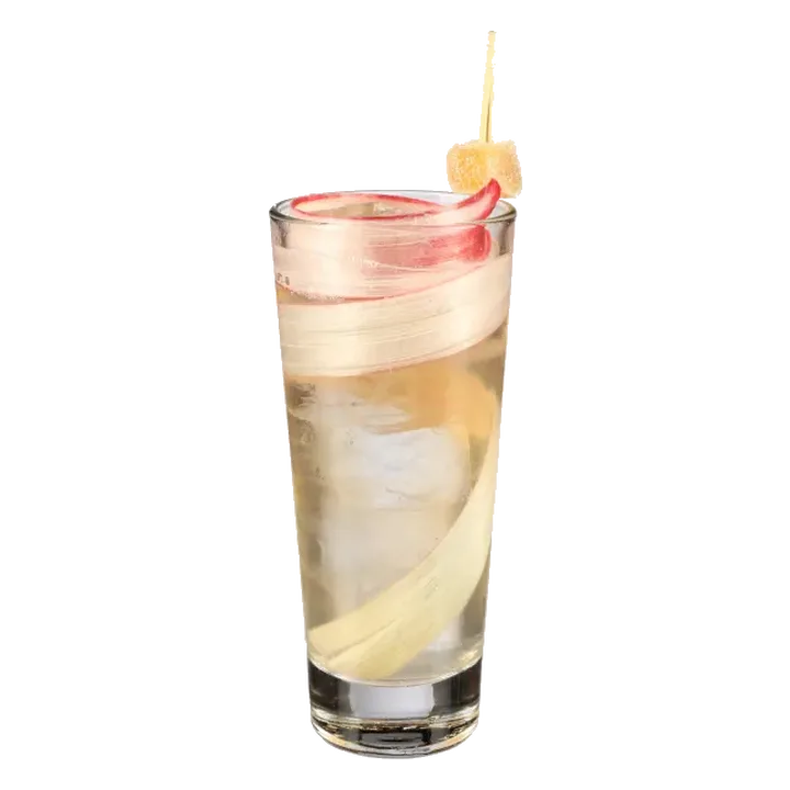 Rhubarb and Ginger Highball