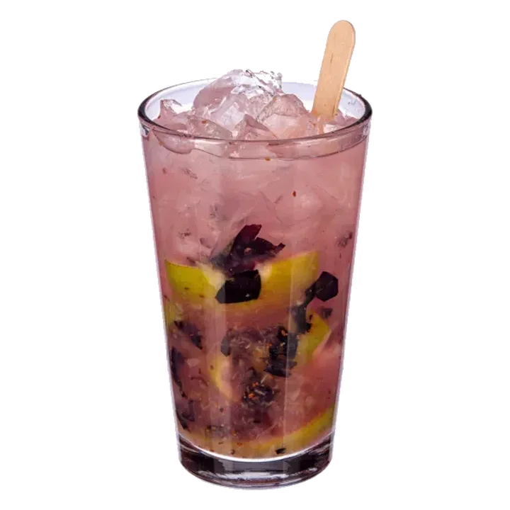 Blueberry Caipirinha