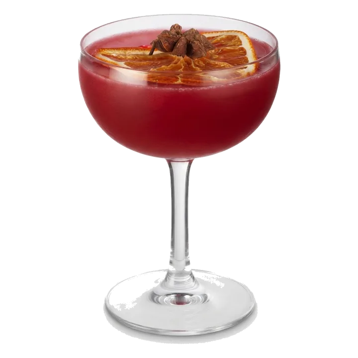 Cinnamon and Pomegranate Margarita