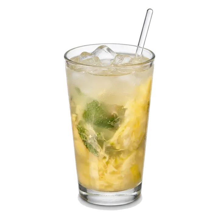 Pineapple and Mint Caipirinha
