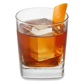 Maple Rum Old-Fashioned