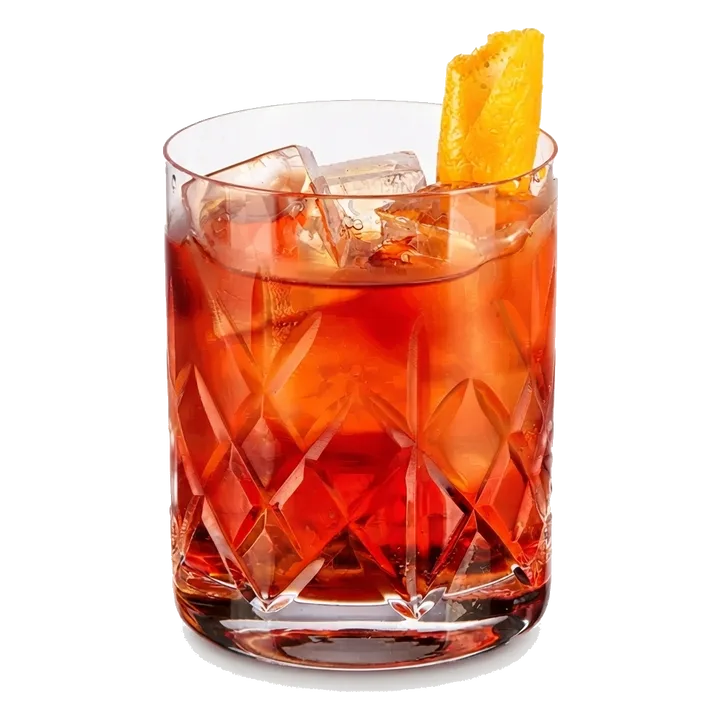Rhubarb Negroni