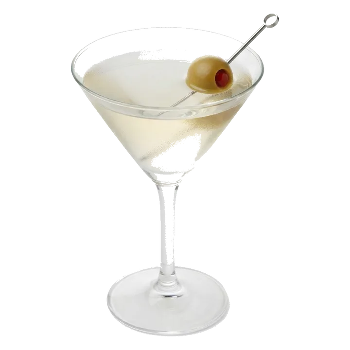Dry Martini (2:1 ratio) Wet