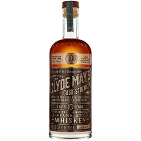 Clyde May's 10 Year Cask Strength Alabama-Style Whiskey