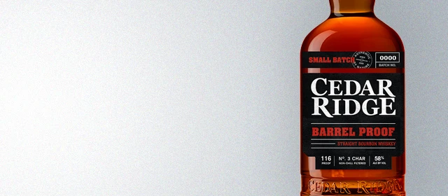 Cedar Ridge Barrel Proof Straight Bourbon