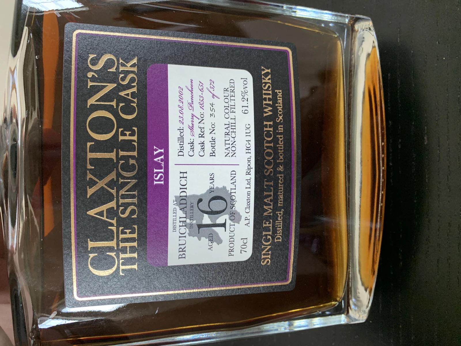 Bruichladdich 16yr Claxton's