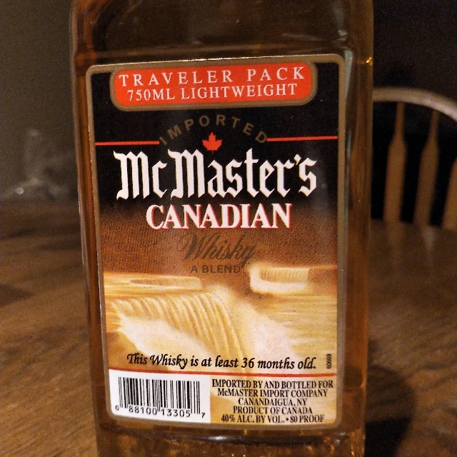 McMaster's Canadian Whisky