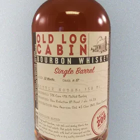 Batch 206 Old Log Cabin Single Barrel Bourbon