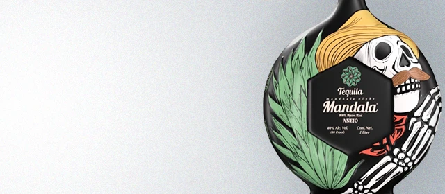 Tequila Mandala Añejo Día de los Muertos 2025 - Jimador