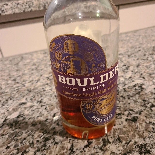 Boulder Spirits American Single Malt Port Cask Finish