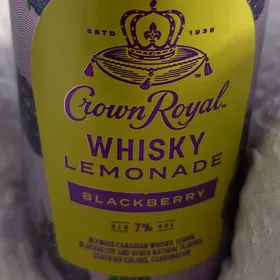Crown Royal Whiskey Lemonade Blackberry
