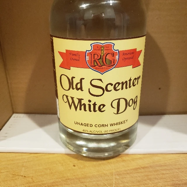 Griesedieck Distilling Old Scenter White Dog