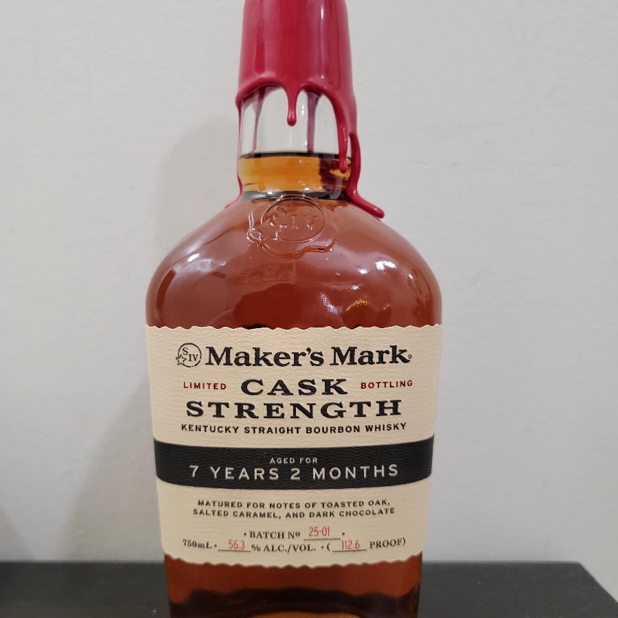 Maker's Mark Cask Strength Batch 25-01 (112.6 Proof)