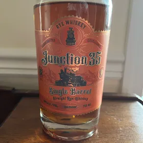 Junction 35 Single Barrel Straight Rye Whiskey