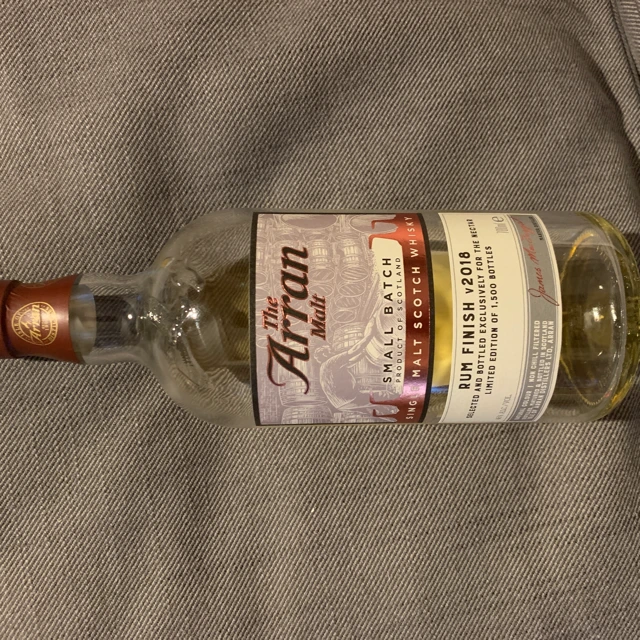 Arran Rum Finish v2018