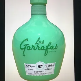 Las Garrafas Cocodrilo Blanco Tequila