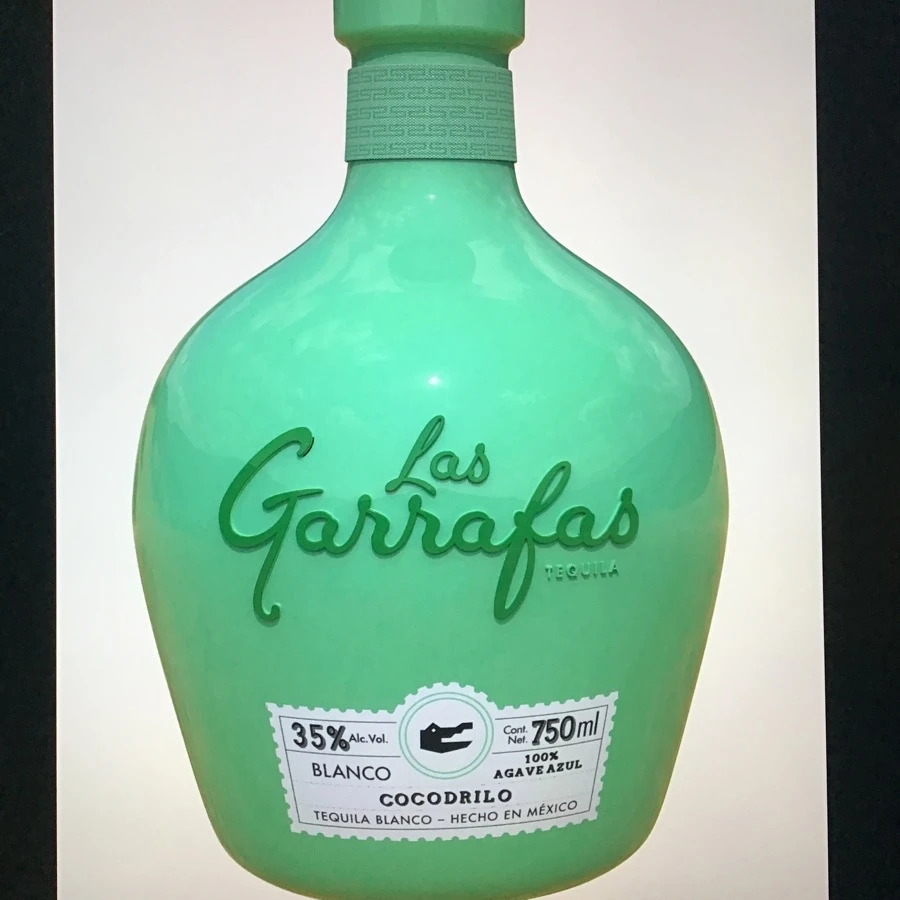 Las Garrafas Cocodrilo Blanco Tequila