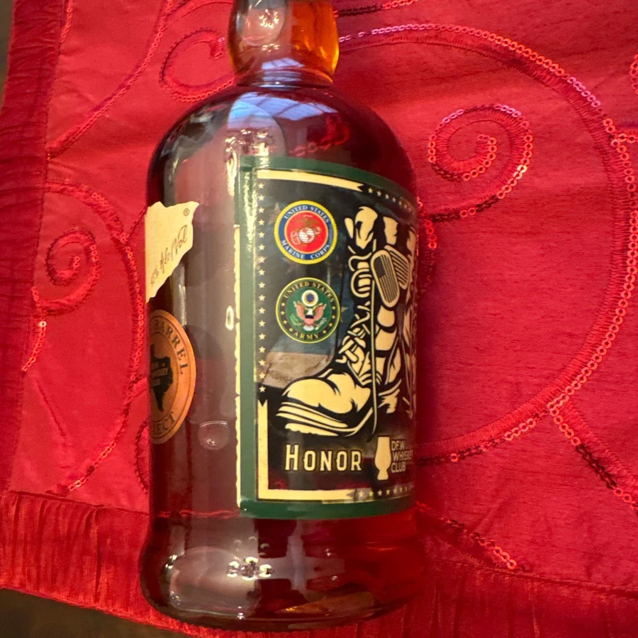Buffalo Trace Kentucky Straight Bourbon Whiskey - DFWWC pick - Honor Flight