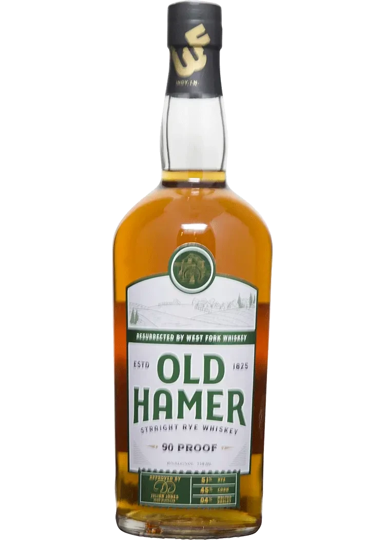 Old Hamer 90 Proof Straight Rye