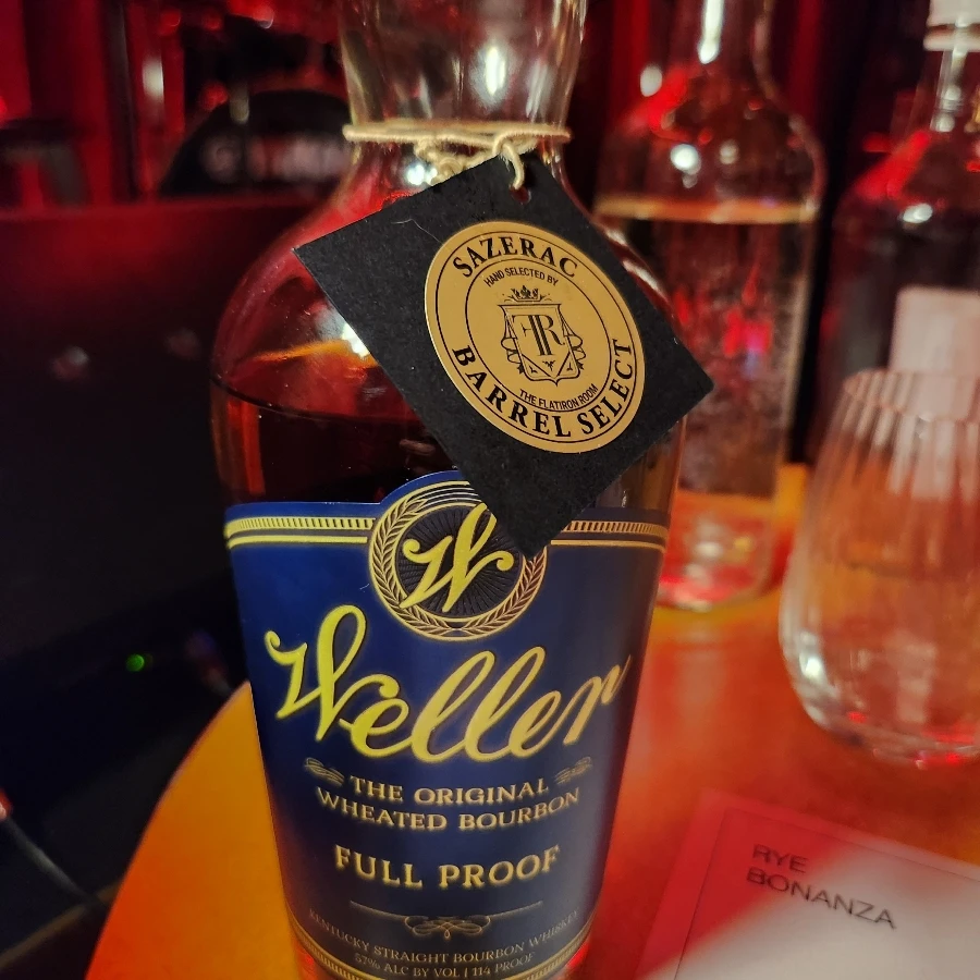 Weller the original heated bourbon full proof
