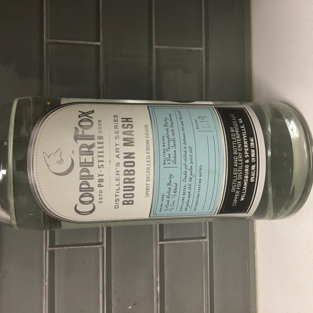 Copper Fox Bourbon Mash Spirit