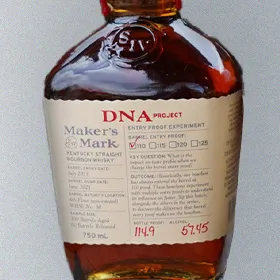 Maker's Mark DNA Project Entry Proof Experiment