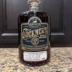Agusta Buckner's 17 Year Single Barrel Kentucky Straight Bourbon