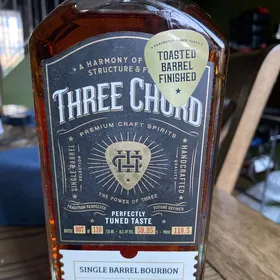 Three Cord Single Barrel Toasted R/Bourbon selection