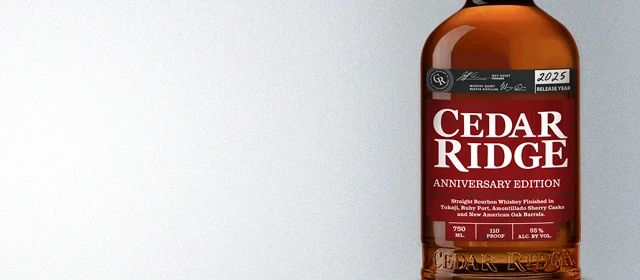 Cedar Ridge Anniversary Edition Bourbon