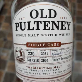 Old Pulteney 17 year single cask