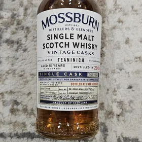 Mossburn Vintage Casks: Teaninich 15 Years - Single Cask - Cask Strength