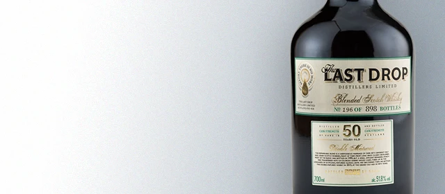 The Last Drop 50 Year "Double Matured" Blended Scotch