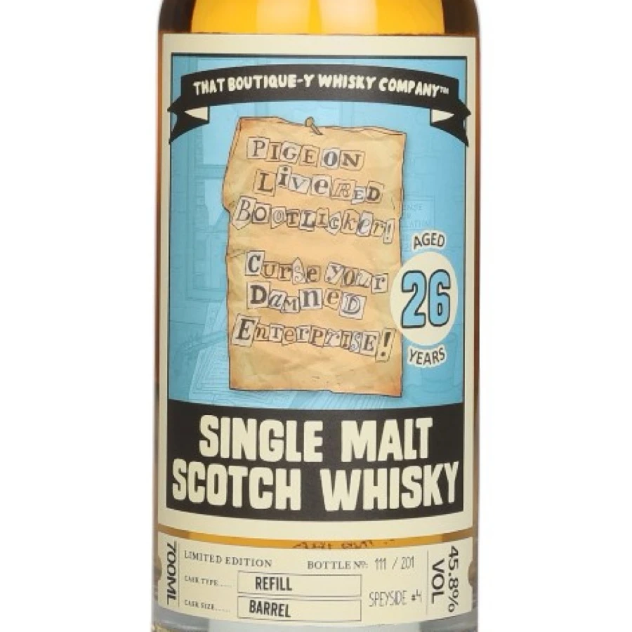 Speyside #4 26 Year Old (That Boutique-y Whisky Company)
