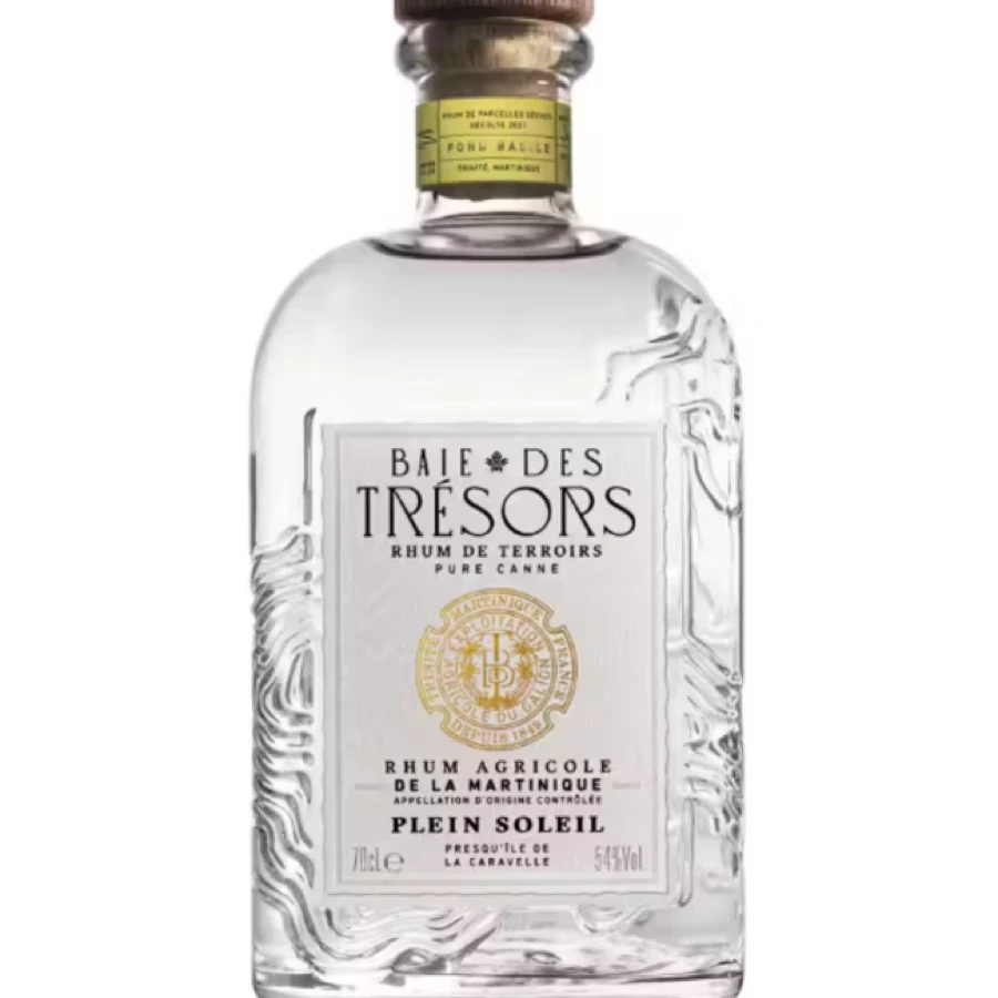 Baie Des Tresors Rhum Agricole Plein Soleil Blanc