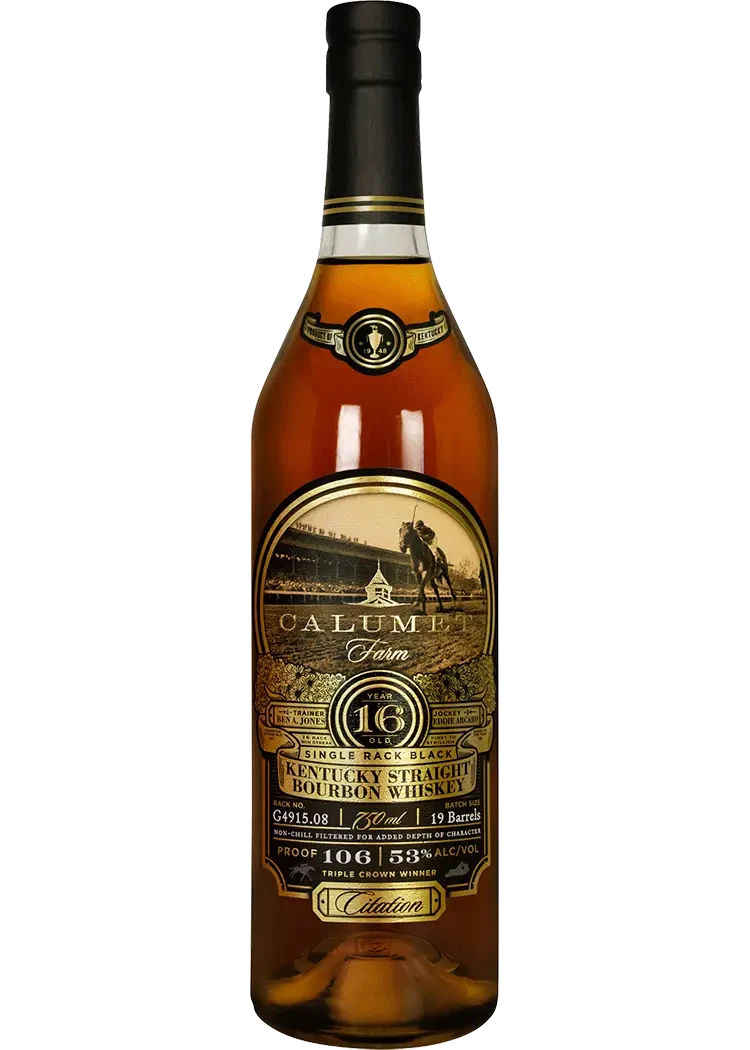 Calumet Farm Sgl Rack Black 16 Yr
