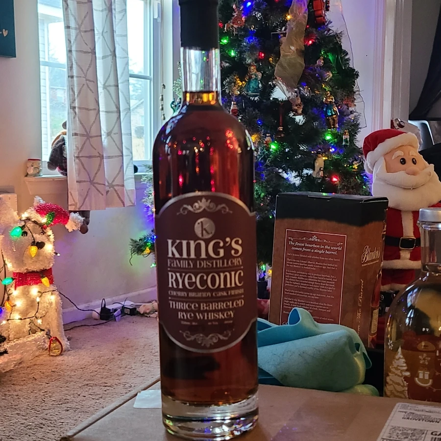 King's Family Ryeconic Cherry Brandy Cask Finish Thrice Barreled Rye