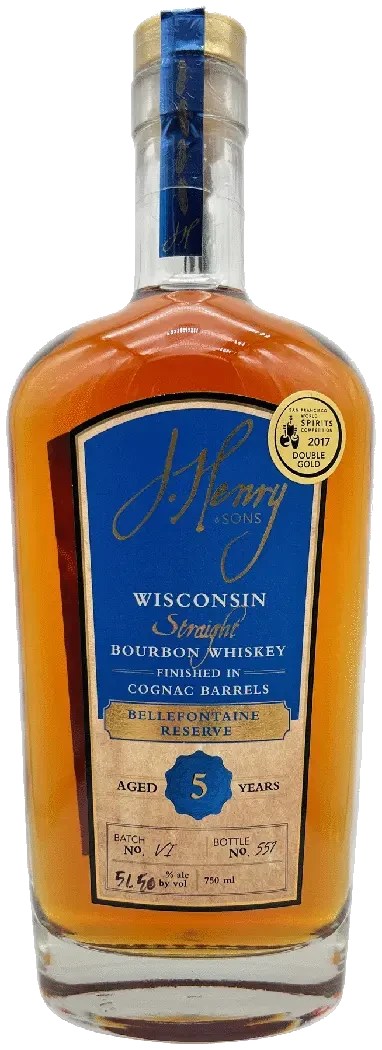 J. Henry & Sons 5 Year Bourbon Bellefontaine Reserve