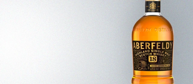 Aberfeldy 18 Year Napa Valley Cabernet Sauvignon Wine Cask Finish