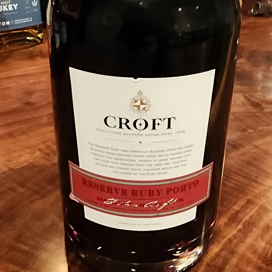 Croft Reserve Ruby Porto