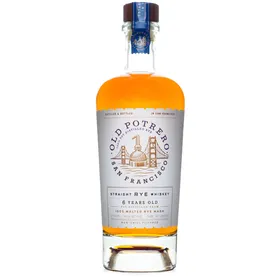 OLD POTRERO 6 YEAR SINGLE MALT RYE WHISKEY