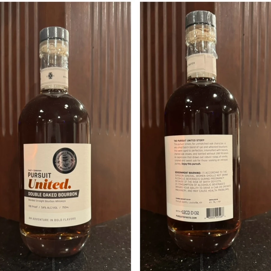 Pursuit United Double Oaked Selected by Jacksonville Bourbon & Whiskey Society