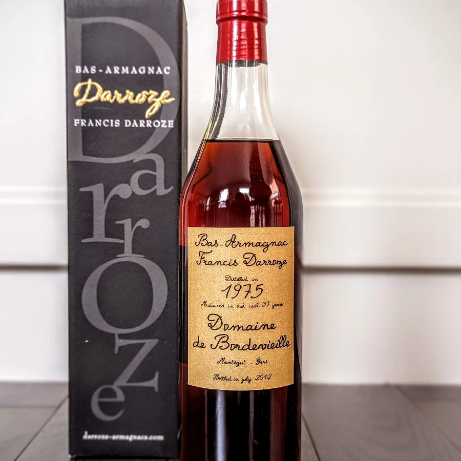 Francis Darroze 1975 Domaine de Bordevieille Bas Armagnac