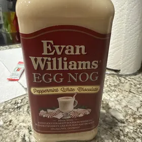 Evan Wiliams Egg Nog Peppermint White Chocolate