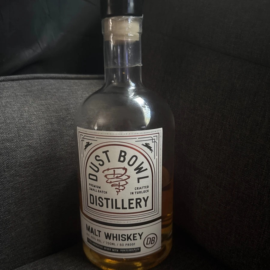 Dust Bowl Distillery Malt Whiskey Hinterhaus Collaboration