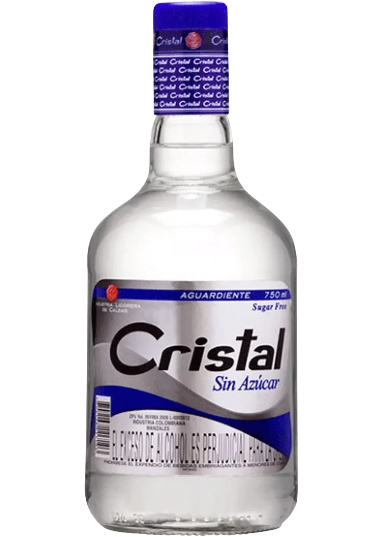 Cristal Aguardiente Sin Azucar